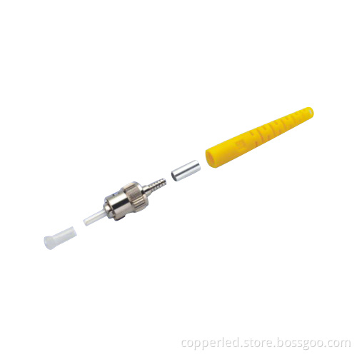 Fiber Optic Connector St Type Singlemode, Simplex (CL-CST-SMS)